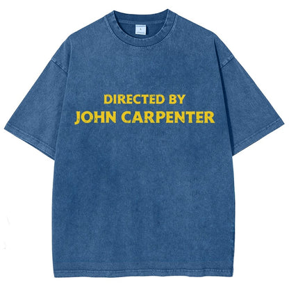 Directed by John Carpenter Vintage Distressed T-shirt