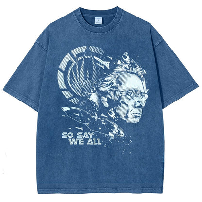 So Say We All Vintage Distressed T-shirt