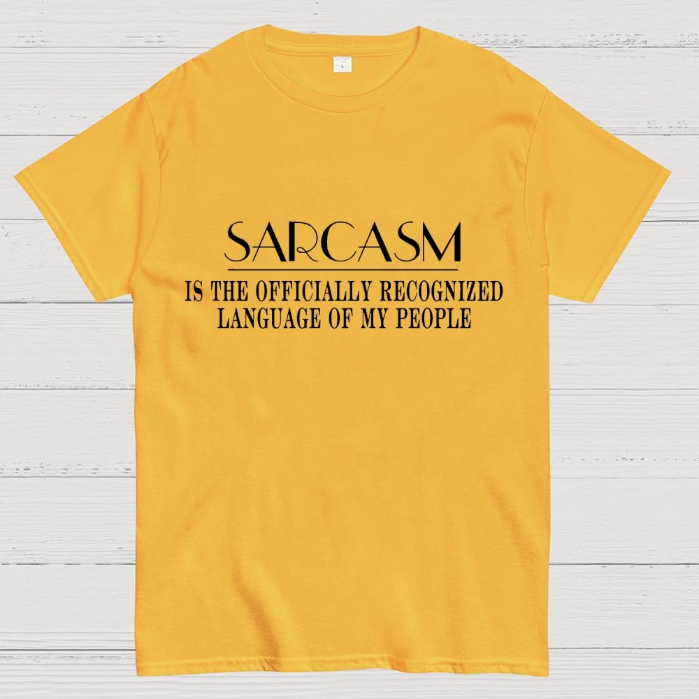 Fluently Sarcastic Unisex Geek T-Shirt