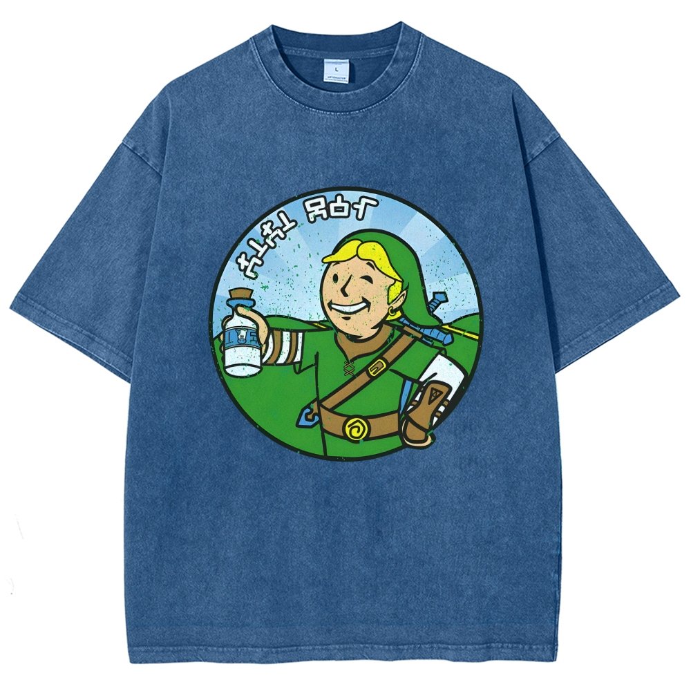 Mystic Milk Vintage Distressed T-shirt