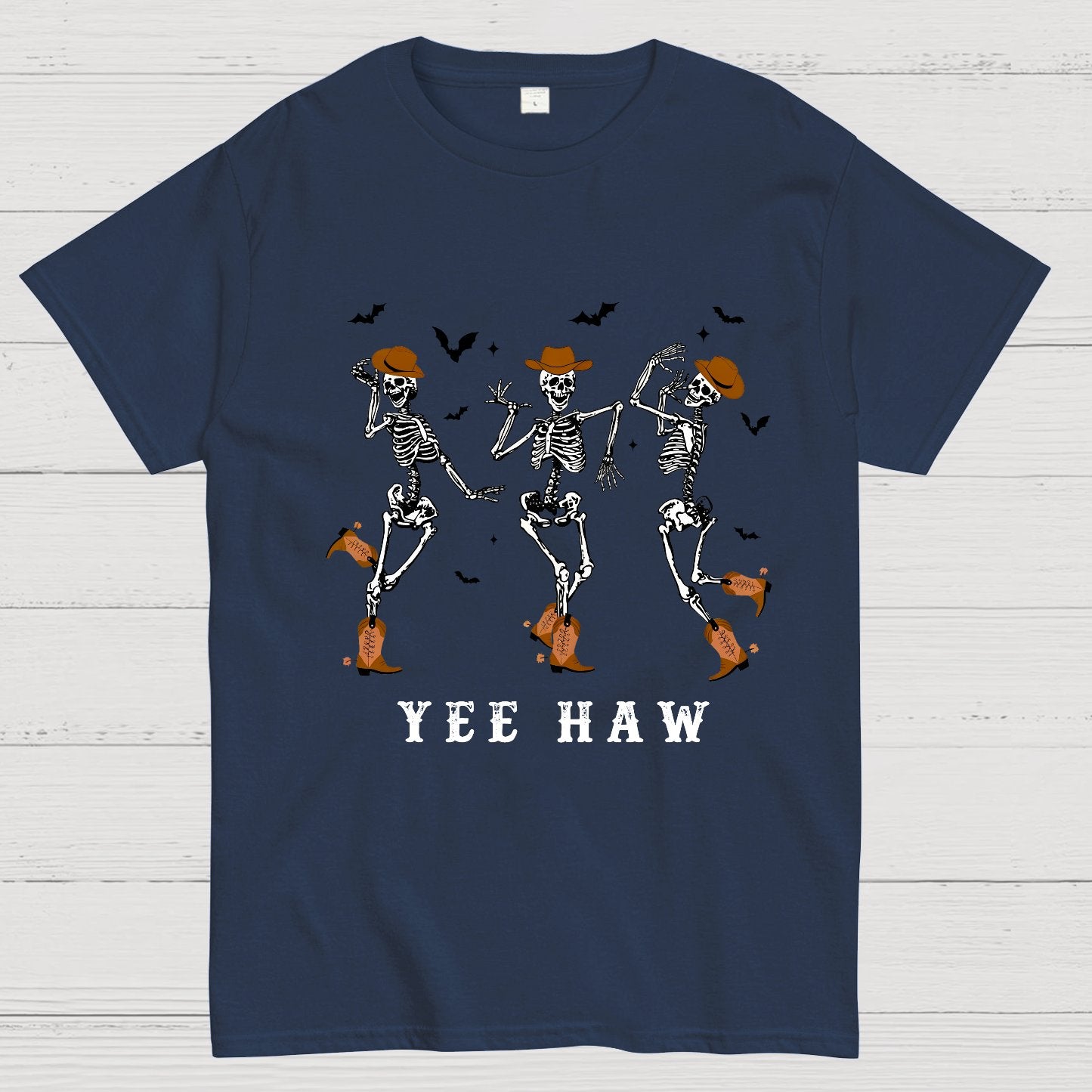 Dancing Skeleton Halloween Geeky T-Shirt