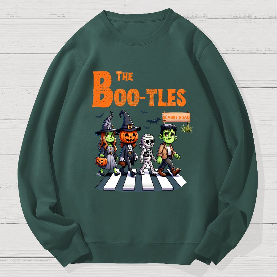 The Bootles Halloween Geek Cotton Sweatshirt