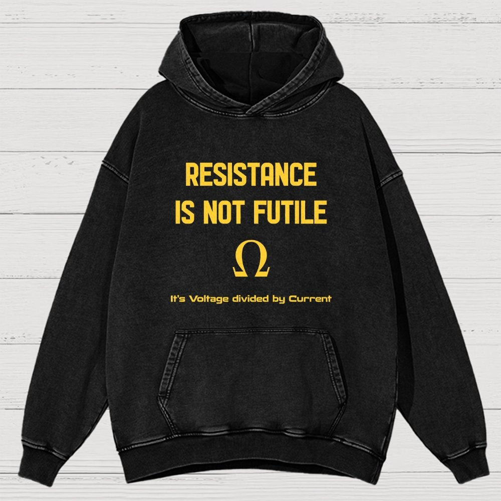 Opposition Is Pointless Vintage Distressed Hoodie