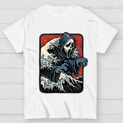 Ghost Wave Unisex Geek T-Shirt