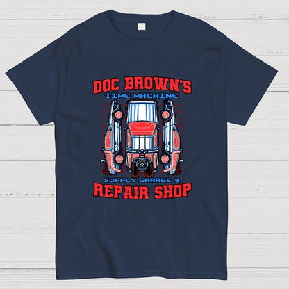 Time Machine Repair Shop Geek T-Shirt