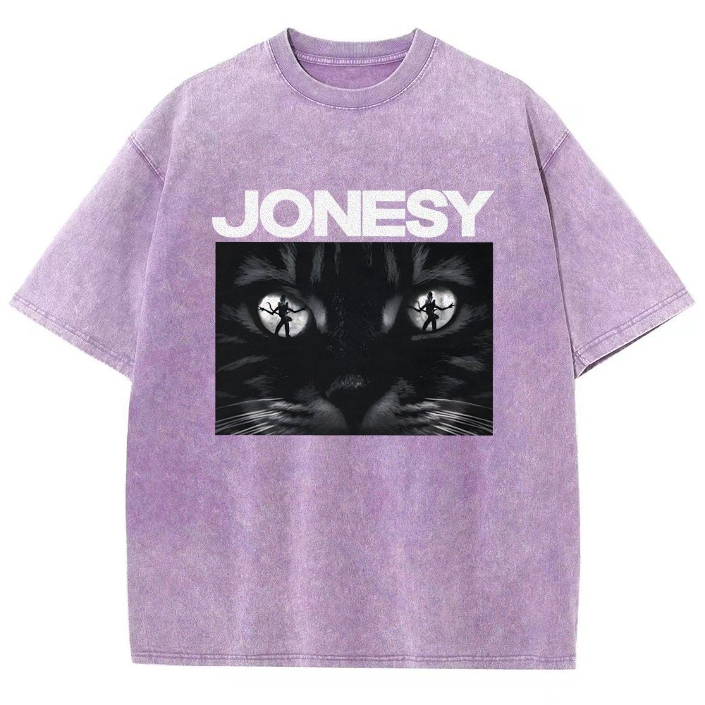 Jonesy The Space Cat Vintage Distressed T-shirt