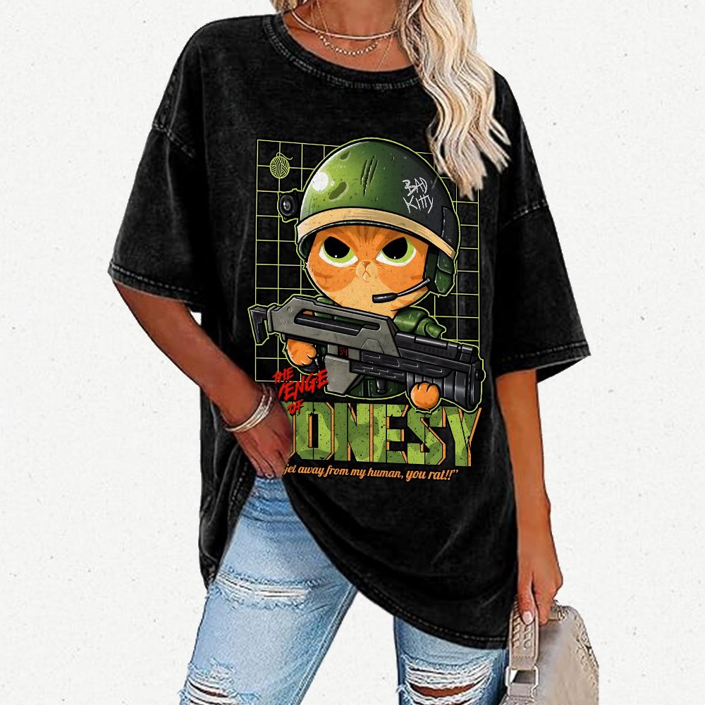 The Revenge Of Jonesy Vintage Distressed T-shirt