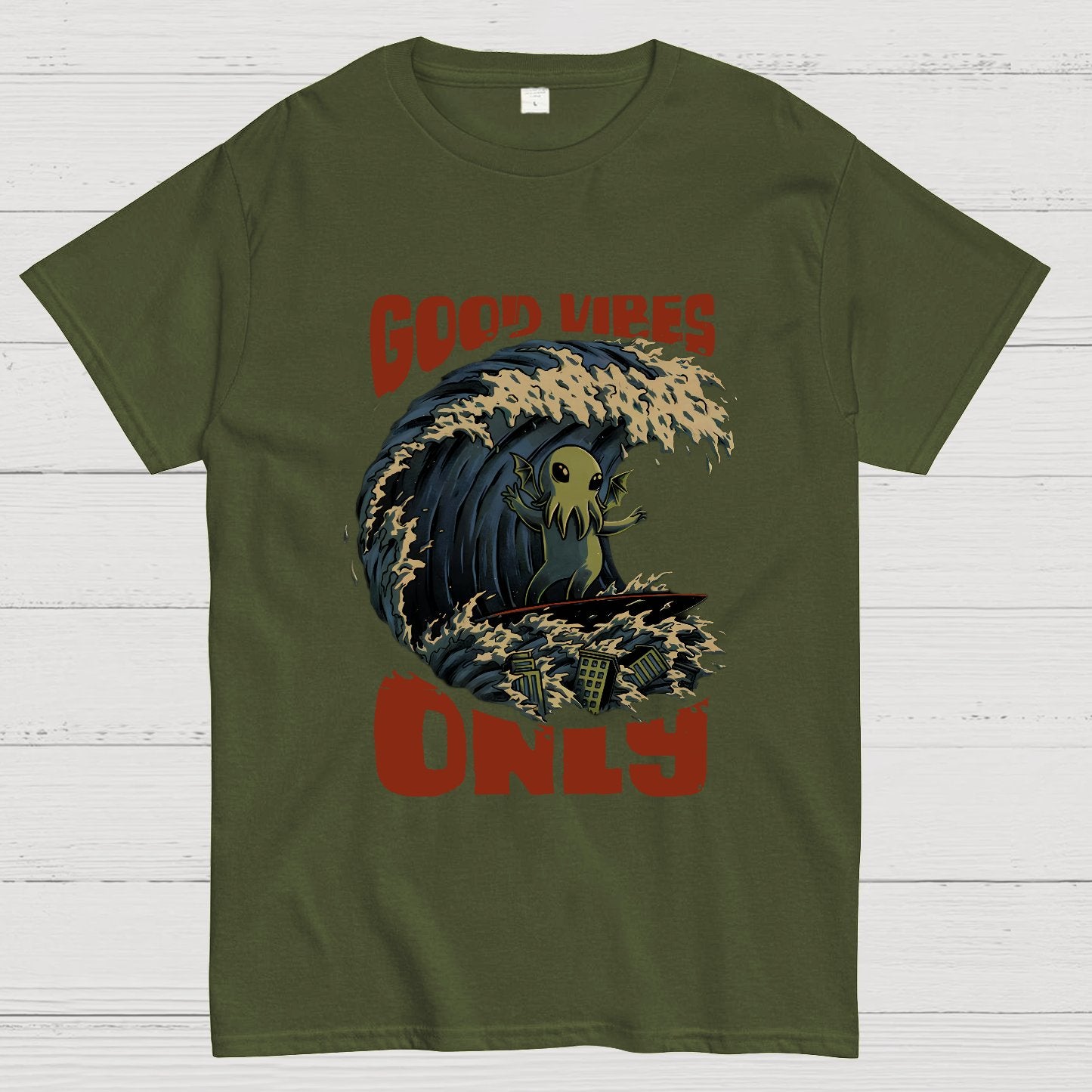 Good Vibes Only Geek T-Shirt