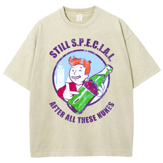 Still Super Special after all these nukes Vintage Distressed T-shirt