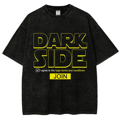 Funny Sci-fi Slogan Vintage Distressed T-shirt