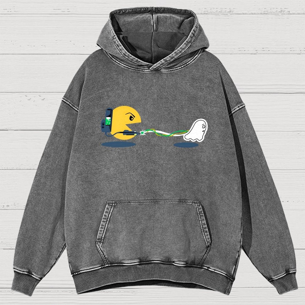 Ghost Catcher Vintage Distressed Hoodie