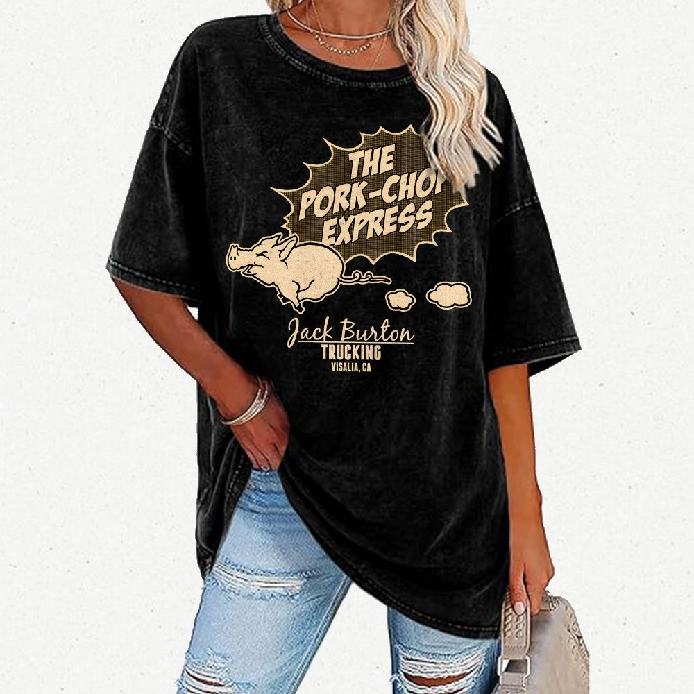 The Pork-Chop Express Vintage Distressed T-shirt