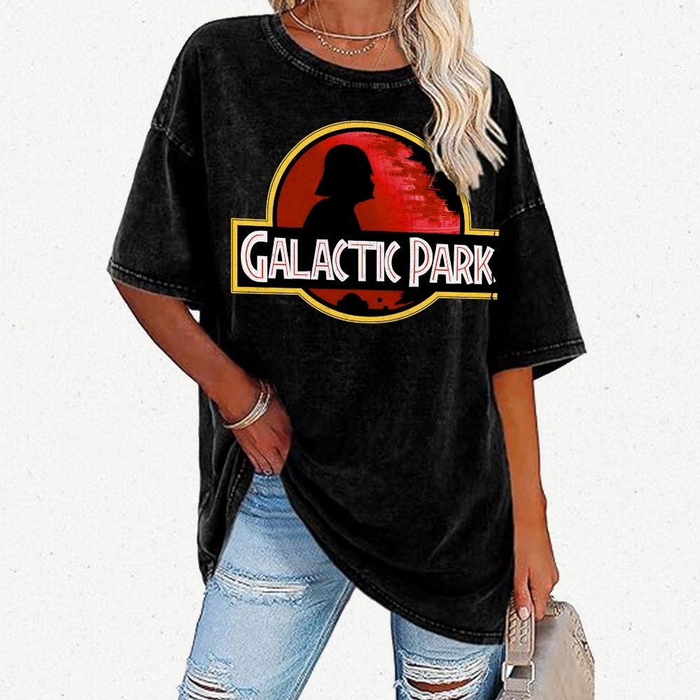 Cosmic Park Vintage Distressed T-shirt