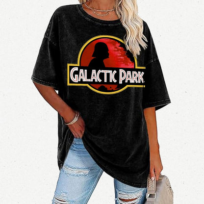 Cosmic Park Vintage Distressed T-shirt