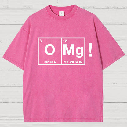 OMG! Funny Vintage Distressed T-shirt