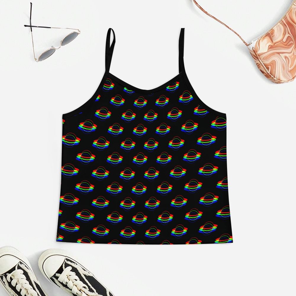 Vertigo Planet Women's Geek Suspender Cami Set