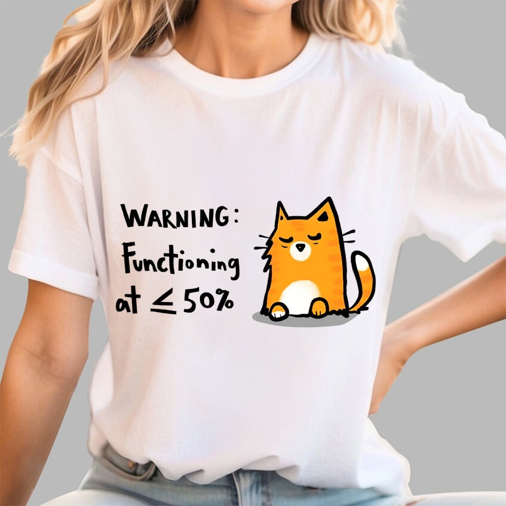 Functioning at Reduced Capacity Geek T-Shirt