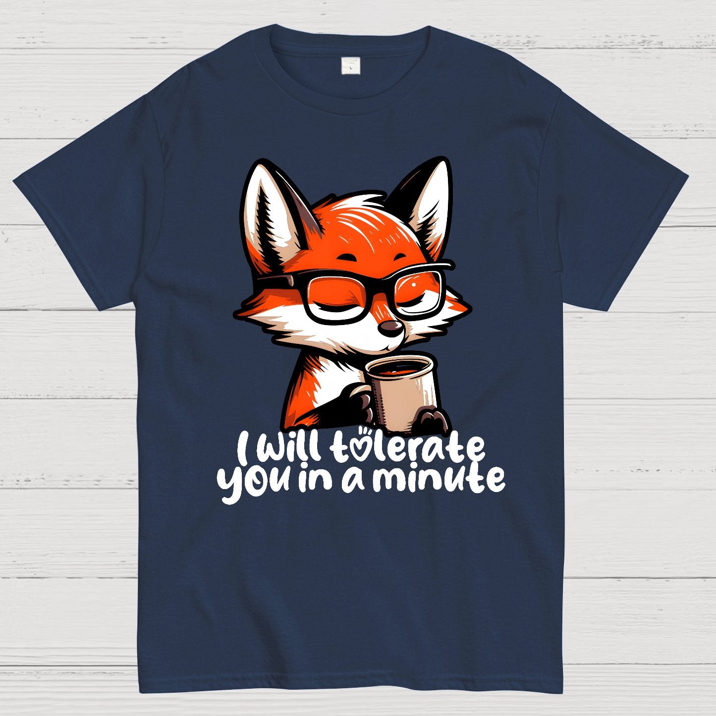 Tolerant Fox Geek T-Shirt
