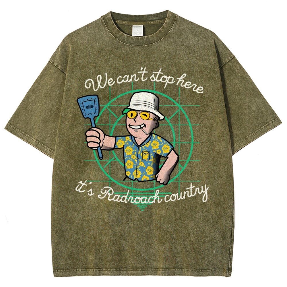 We Can’t Stop Here Vintage Distressed T-shirt
