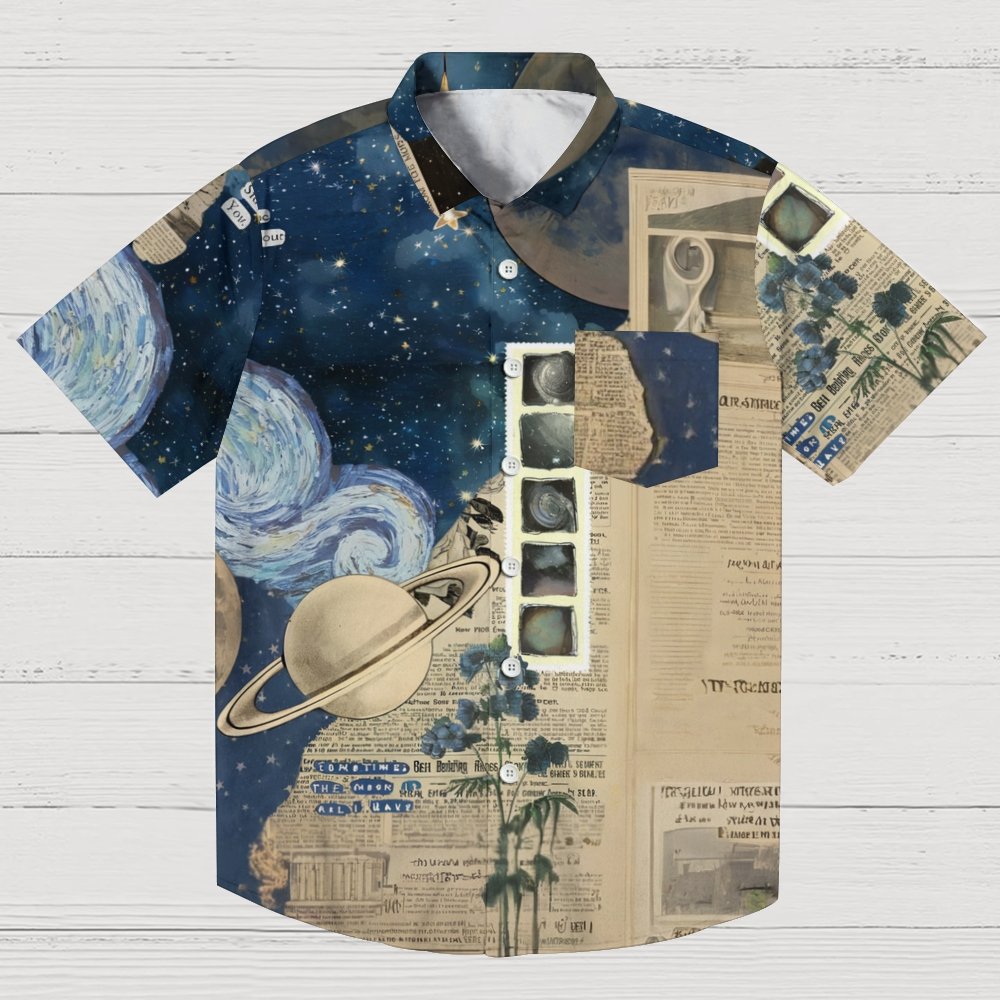 Across The Ocean And Stars Geeky Shirt