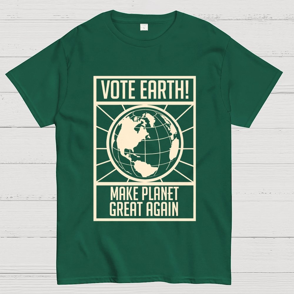 Vote Earth Unisex Geek T-Shirt