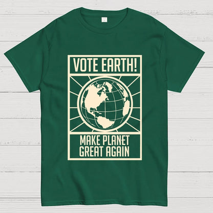 Vote Earth Unisex Geek T-Shirt
