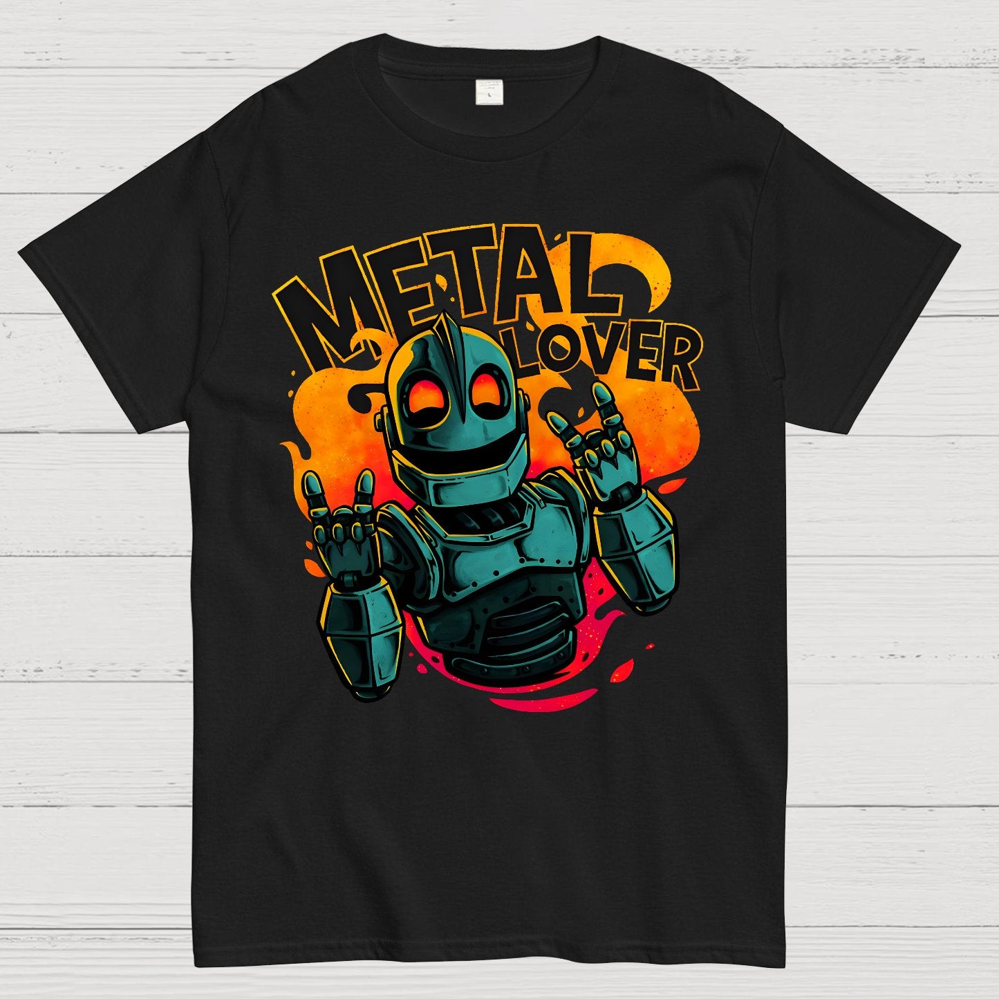 Giant Metal Lover Geek T-Shirt
