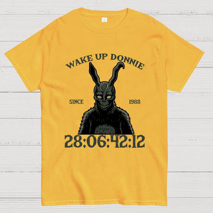 Wake up donnie Unisex Geek T-Shirt