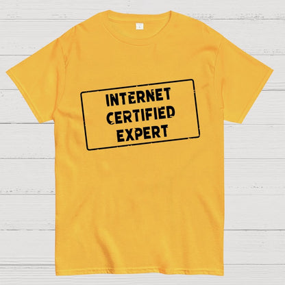 Internet Certified Expert Geek T-Shirt