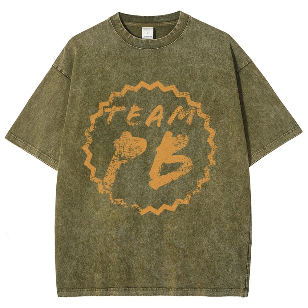 Team PB - Peanut Butter Vintage Distressed T-shirt