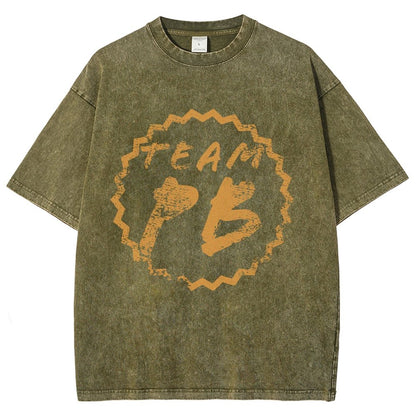 Team PB - Peanut Butter Vintage Distressed T-shirt