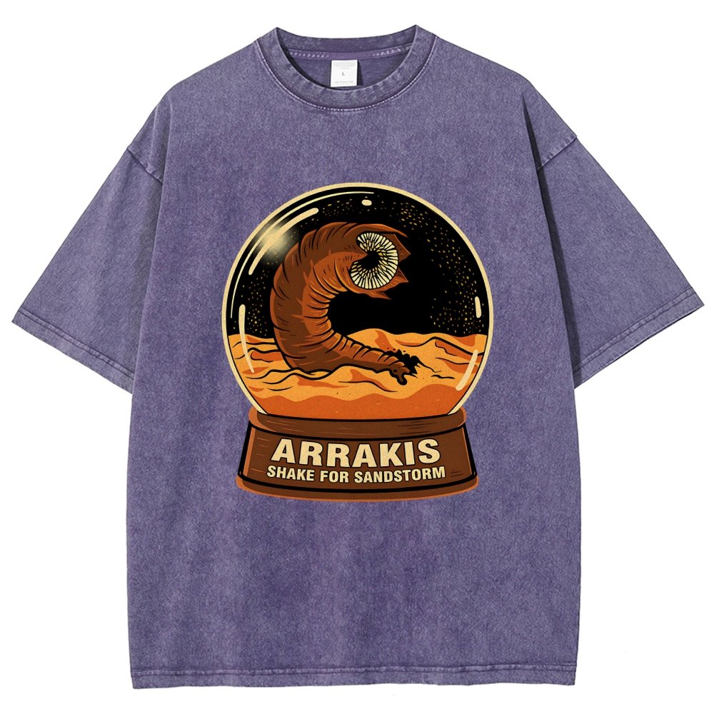Spice Globe Souvenir Vintage Distressed T-shirt