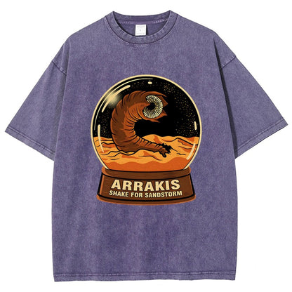 Spice Globe Souvenir Vintage Distressed T-shirt