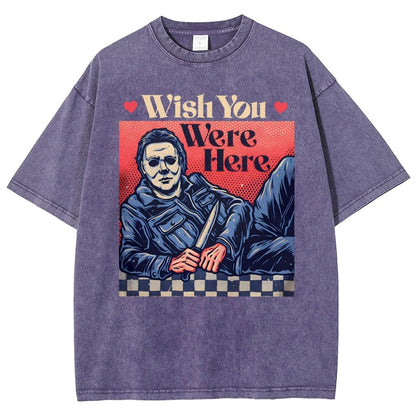 Wish You Were Here Vintage Distressed T-shirt