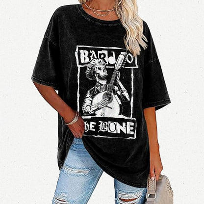 Bard To The Bone Vintage Distressed T-shirt