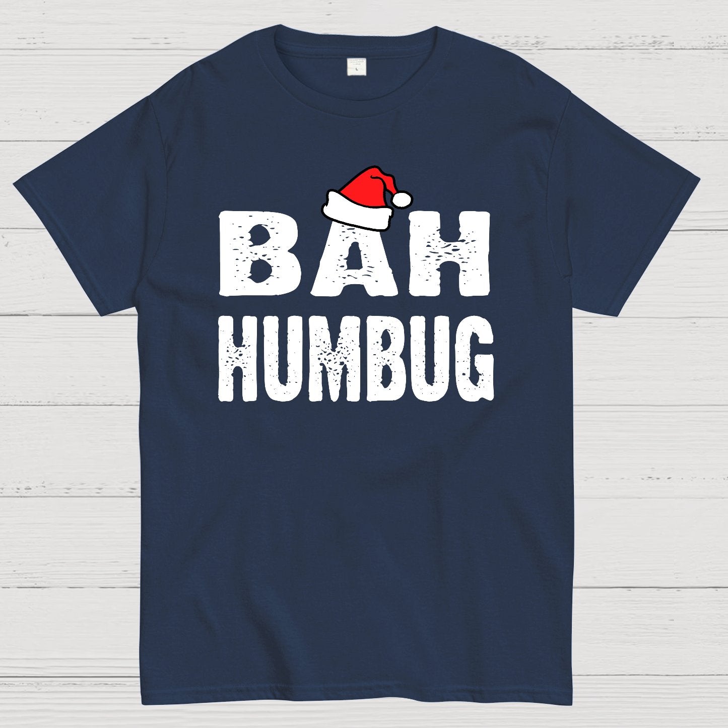 Bah! Humbug Spirit Christmas Geek T-Shirt