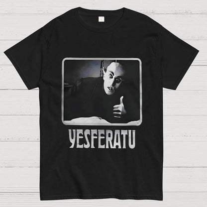 Yesferatu Funny Horror Retro Unisex Geek T-Shirt