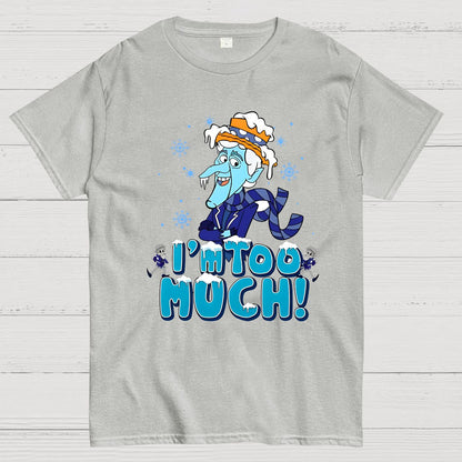 Winter Brothers' Christmas Matching I'm Too Much Geek T-Shirt