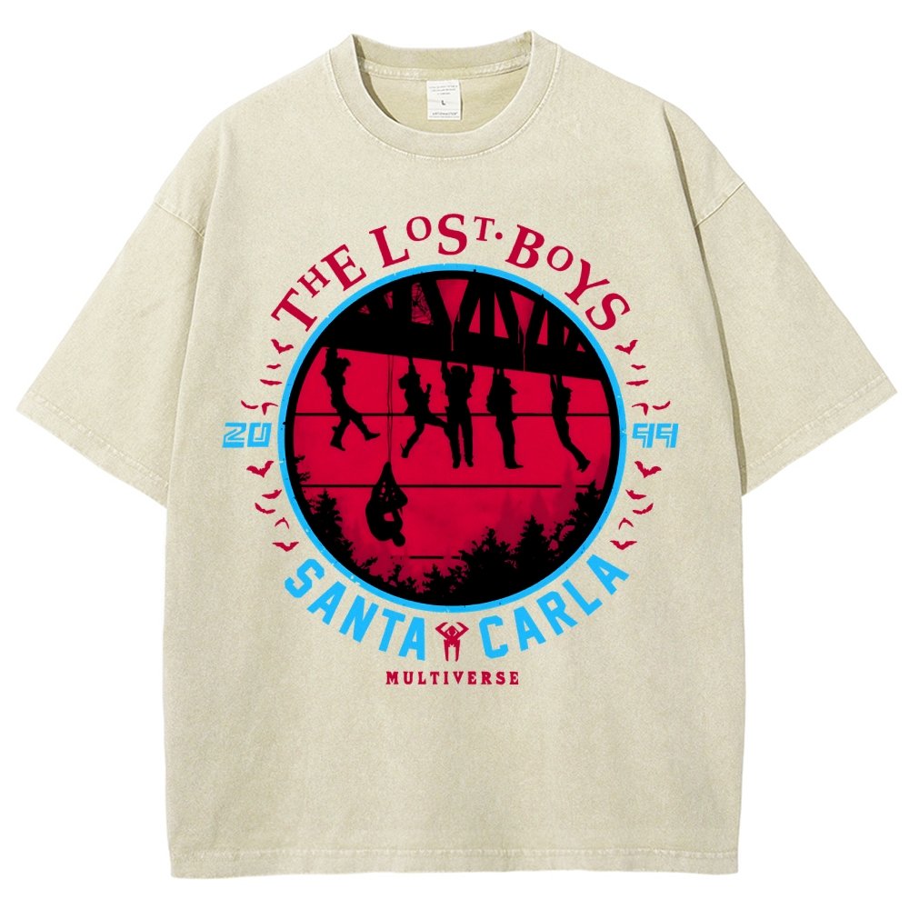 Futuristic Wanderers 2099 Vintage Distressed T-shirt