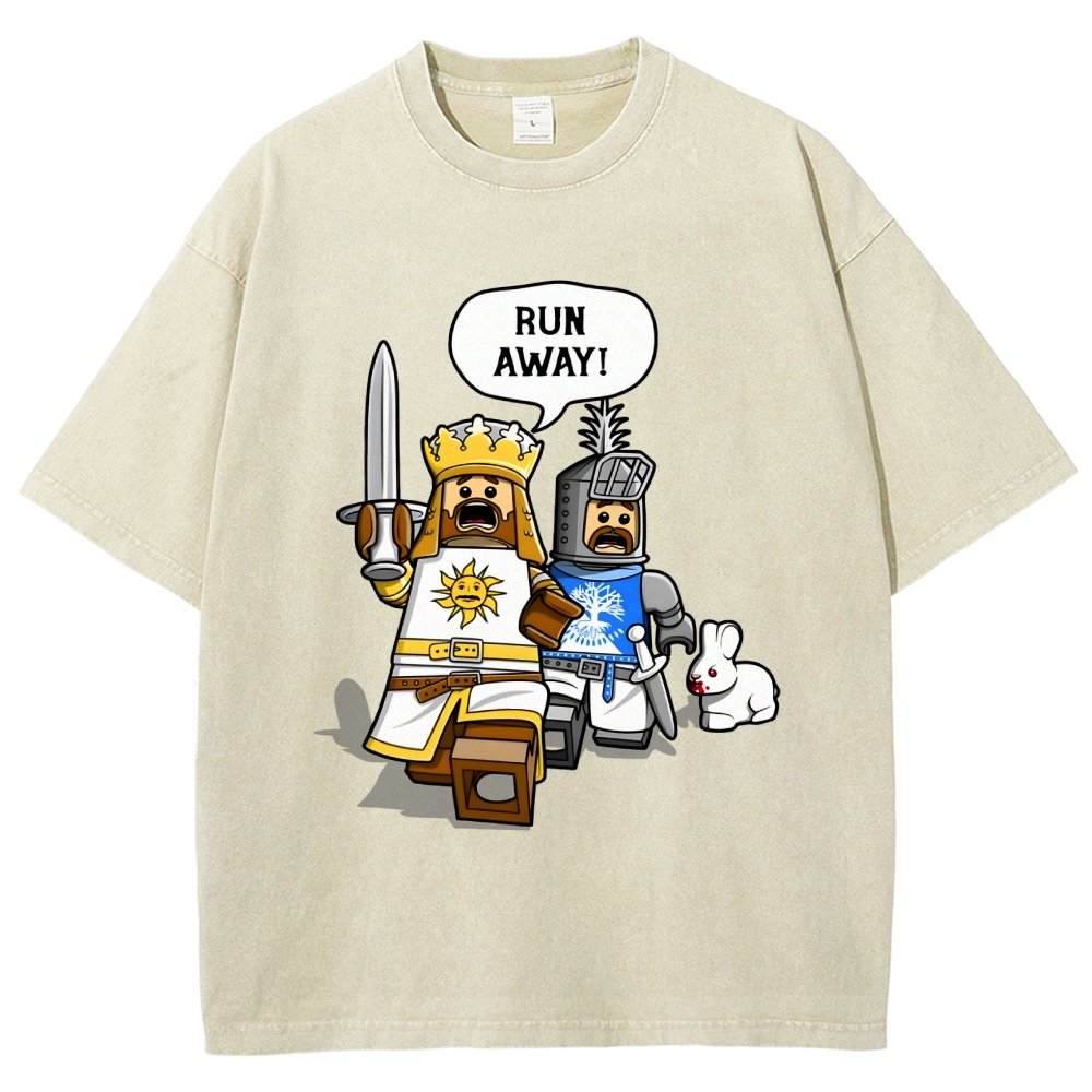 The Cowardly King Vintage Distressed T-shirt