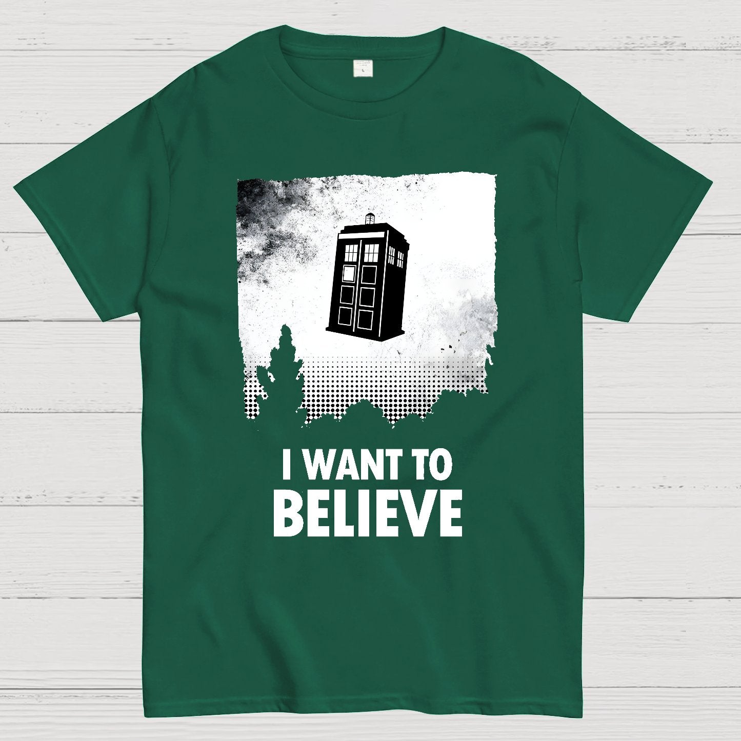 I Want To Believe Geek T-Shirt