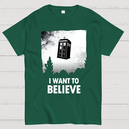 I Want To Believe Geek T-Shirt