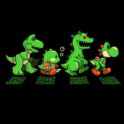 Green Scaly Road Geek T-Shirt