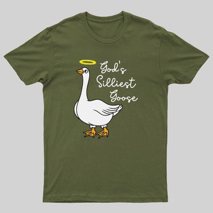 God's Silliest Goose Nerdy T-Shirt
