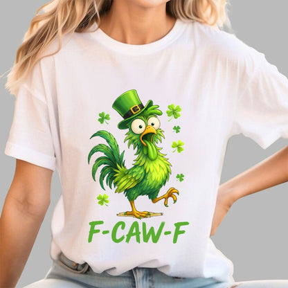F-Caw-F St. Patrick's Day Geek T-Shirt