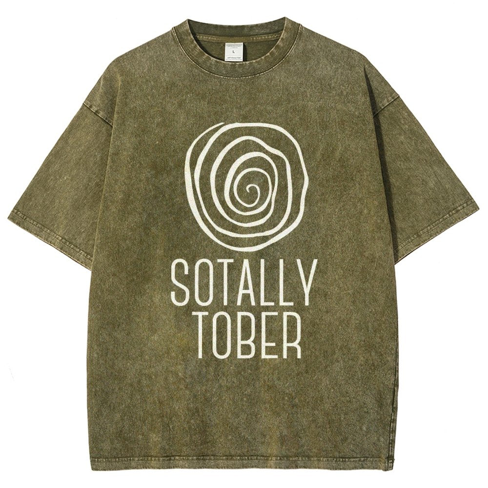 Sotally Tober Vintage Distressed T-shirt