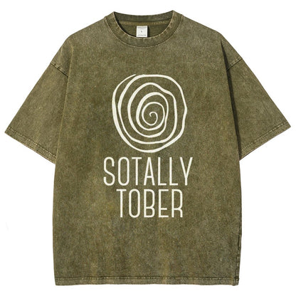 Sotally Tober Vintage Distressed T-shirt