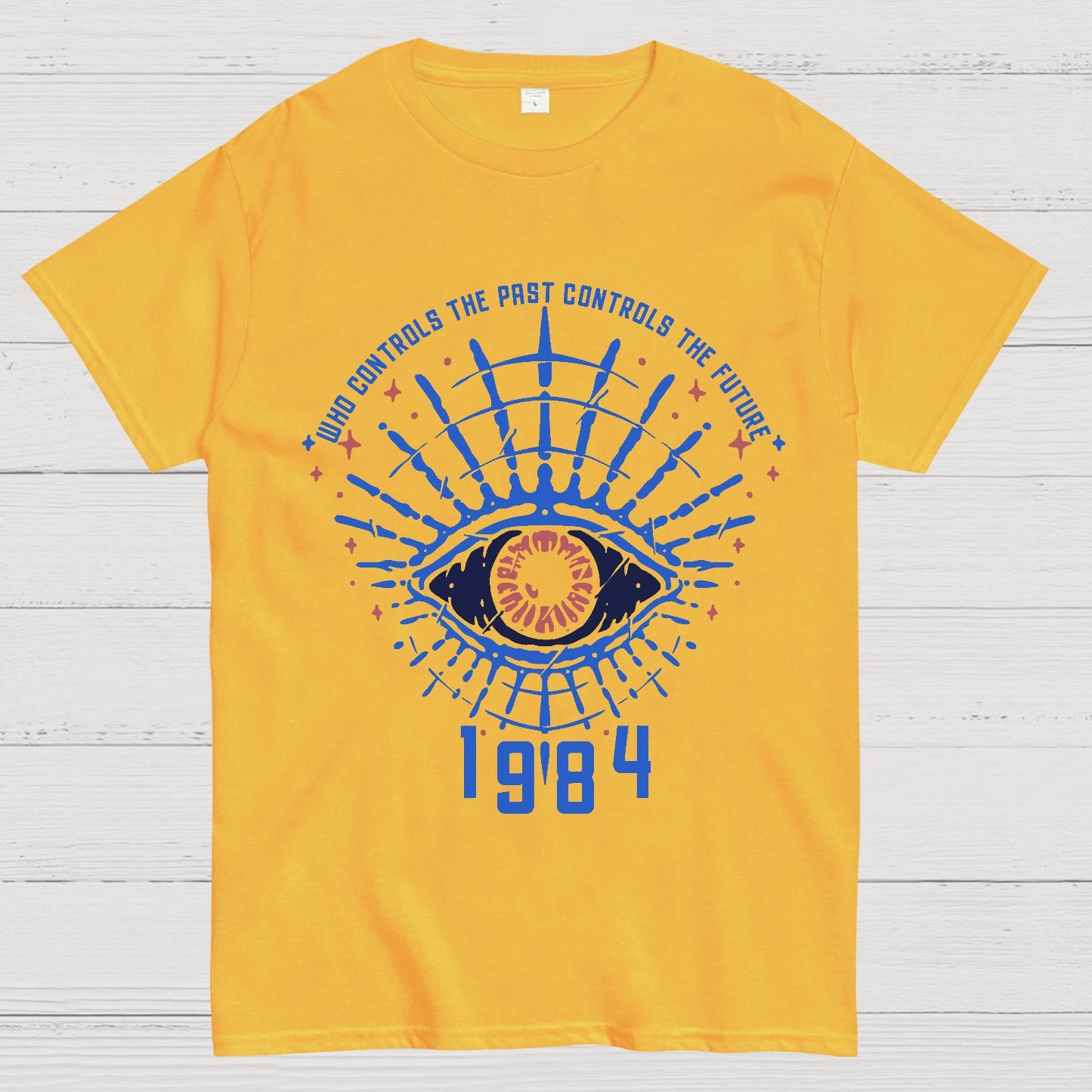 1984 George Orwell Control The Future Geek T-Shirt