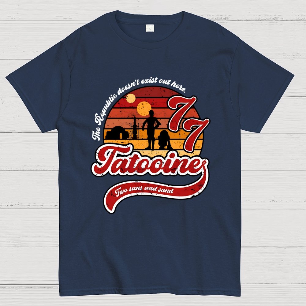 Vintage Two Suns And Sand Geek T-Shirt