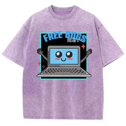 Free Bugs Vintage Distressed T-shirt